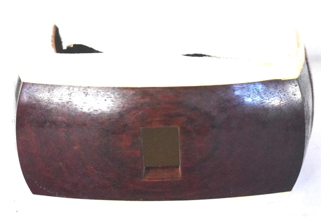 最高級三味線●金細●子持ち綾杉●トチ入り●紅木●ケース付●24-10-19-04