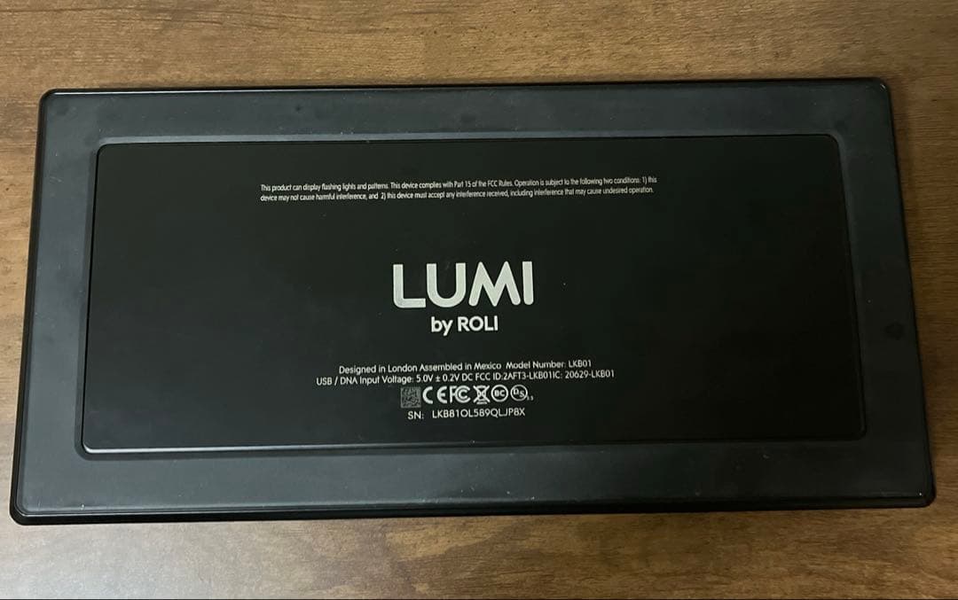 ROLI LUMI Keys MIDIキーボード