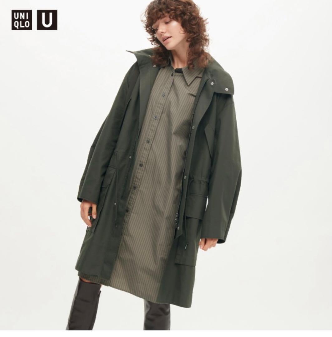 ユニクロ　UNIQLO  フーテッドコート　ミリタリーモッズコート　新品　XXL