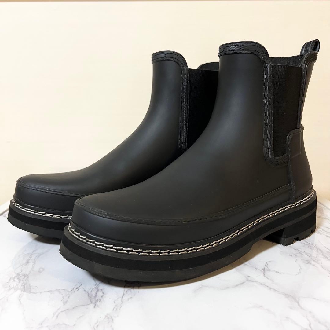 HUNTER ハンター レインブーツ チェルシーブーツ サイドゴア