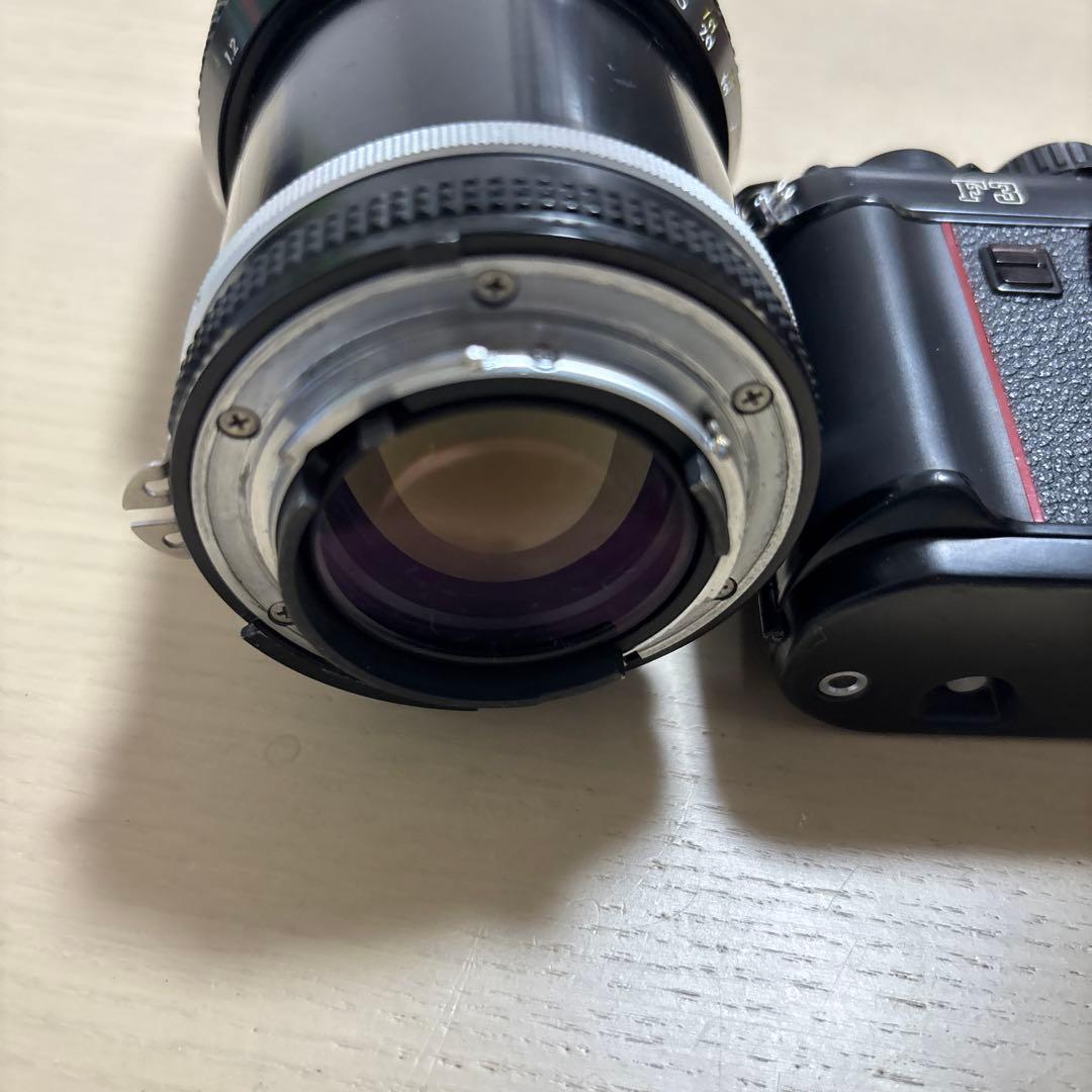 Nikon F3 一眼レフカメラ 80-200mmレンズ付き
