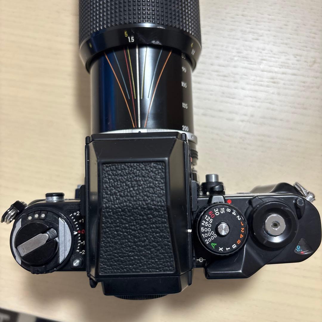 Nikon F3 一眼レフカメラ 80-200mmレンズ付き