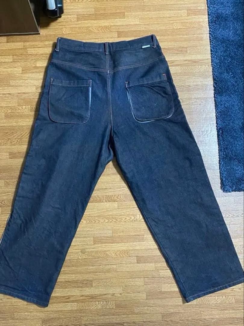 パンツ Blue room Laid.B Dusk Ventilation Denim