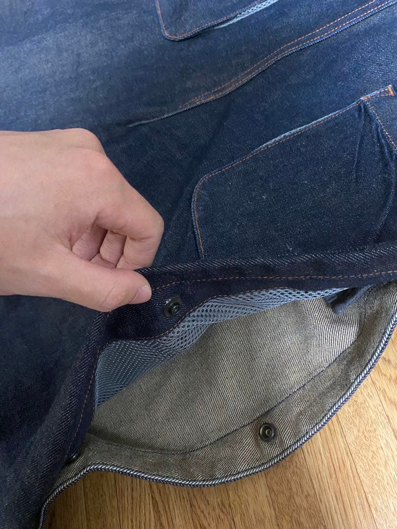 パンツ Blue room Laid.B Dusk Ventilation Denim