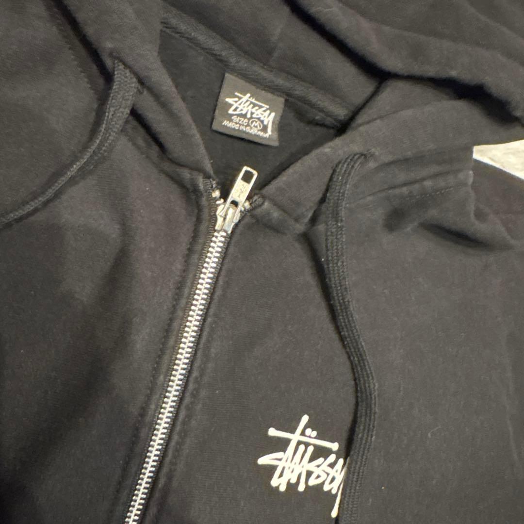 Stüssy ブラック パーカー M