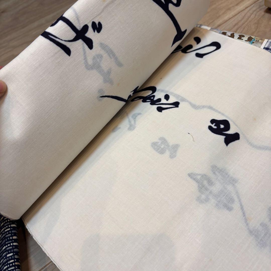 J格安 リメイク　素材　まとめ売り　着物　和服　10点　本染　浴衣　反物　梅柄