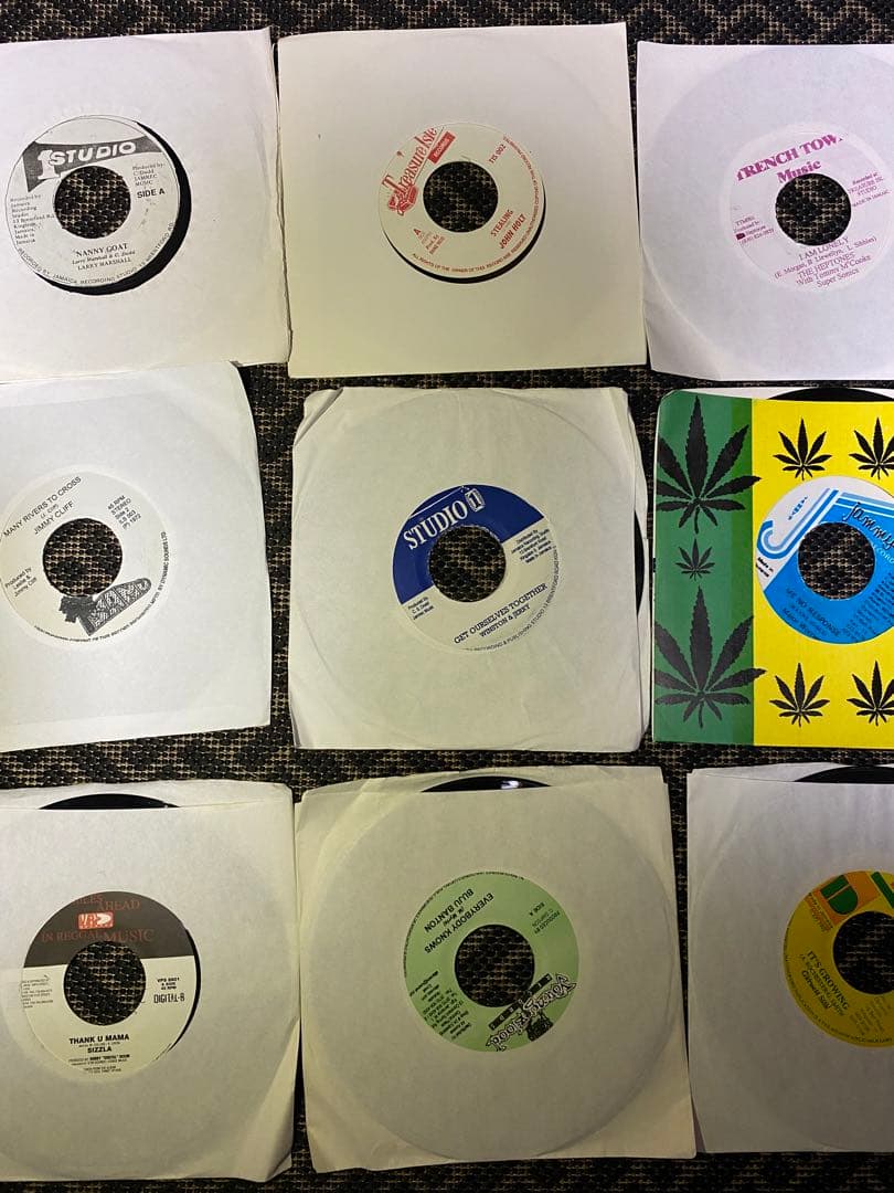 Smile Kingレゲエ7インチレコードまとめ売り 全て個別で購入してき