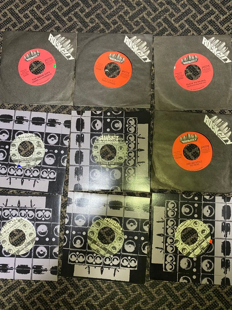 Smile Kingレゲエ7インチレコードまとめ売り 全て個別で購入してき