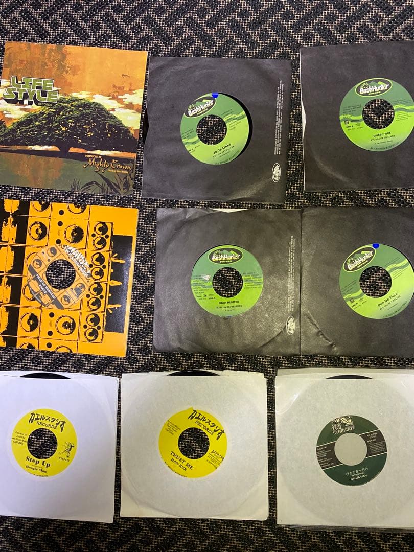 Smile Kingレゲエ7インチレコードまとめ売り 全て個別で購入してき