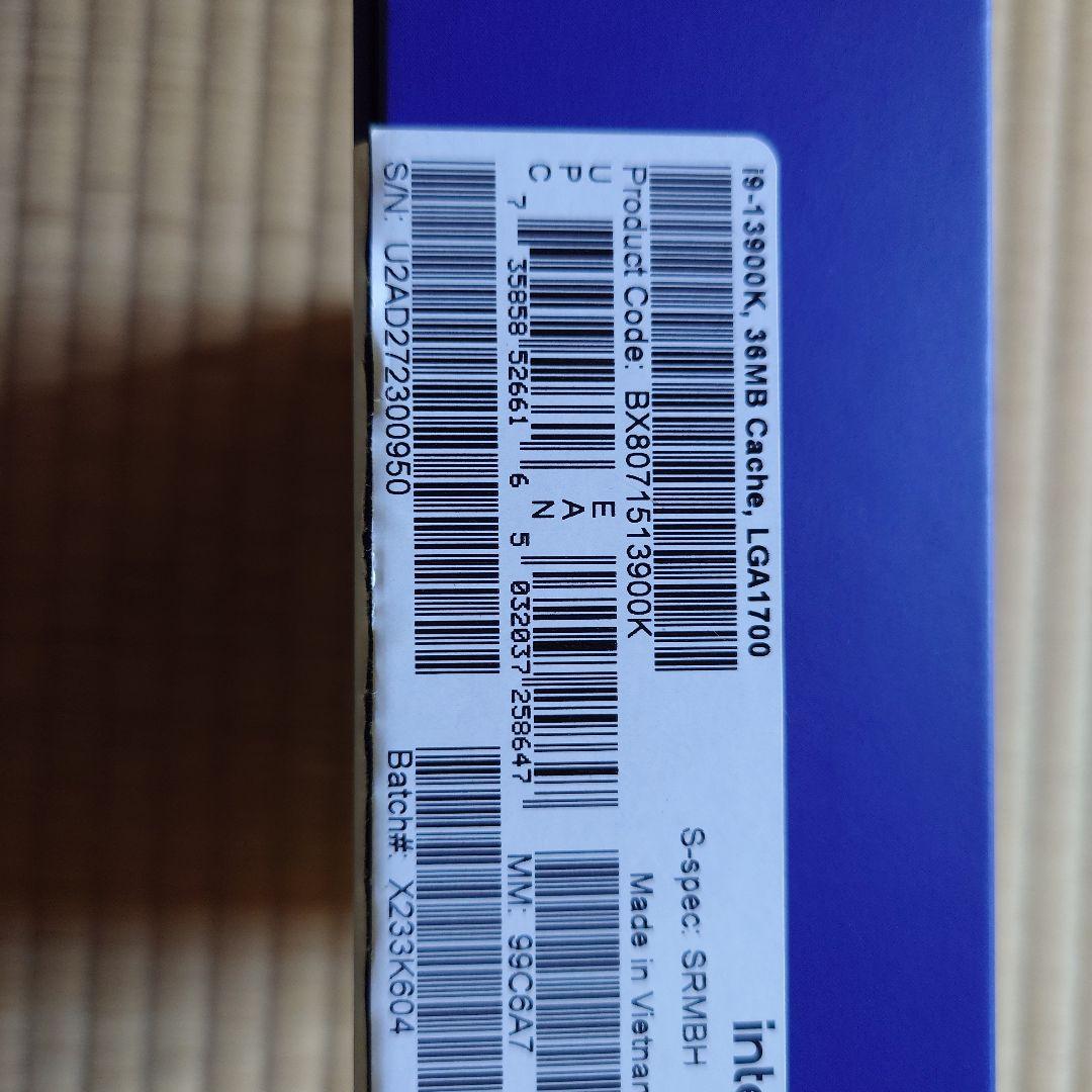 c*い様 Intel Core i9-13900K 13th Gen CPU