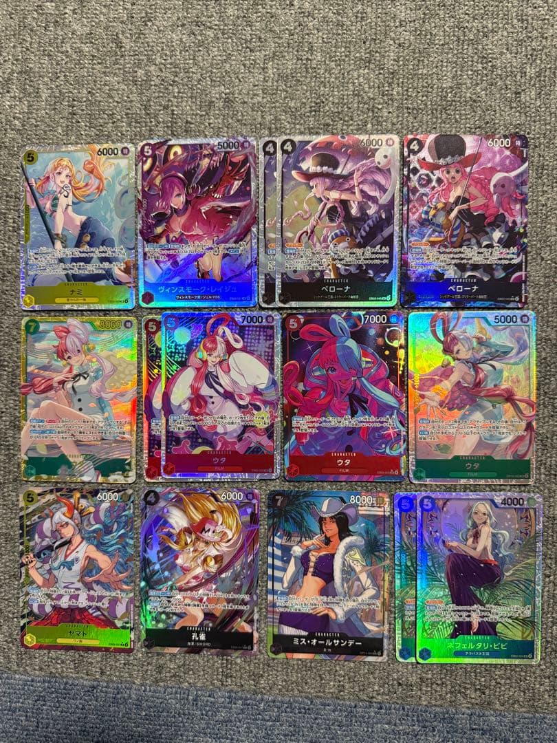 ワンピース カード sec sr パラレル まとめ売り