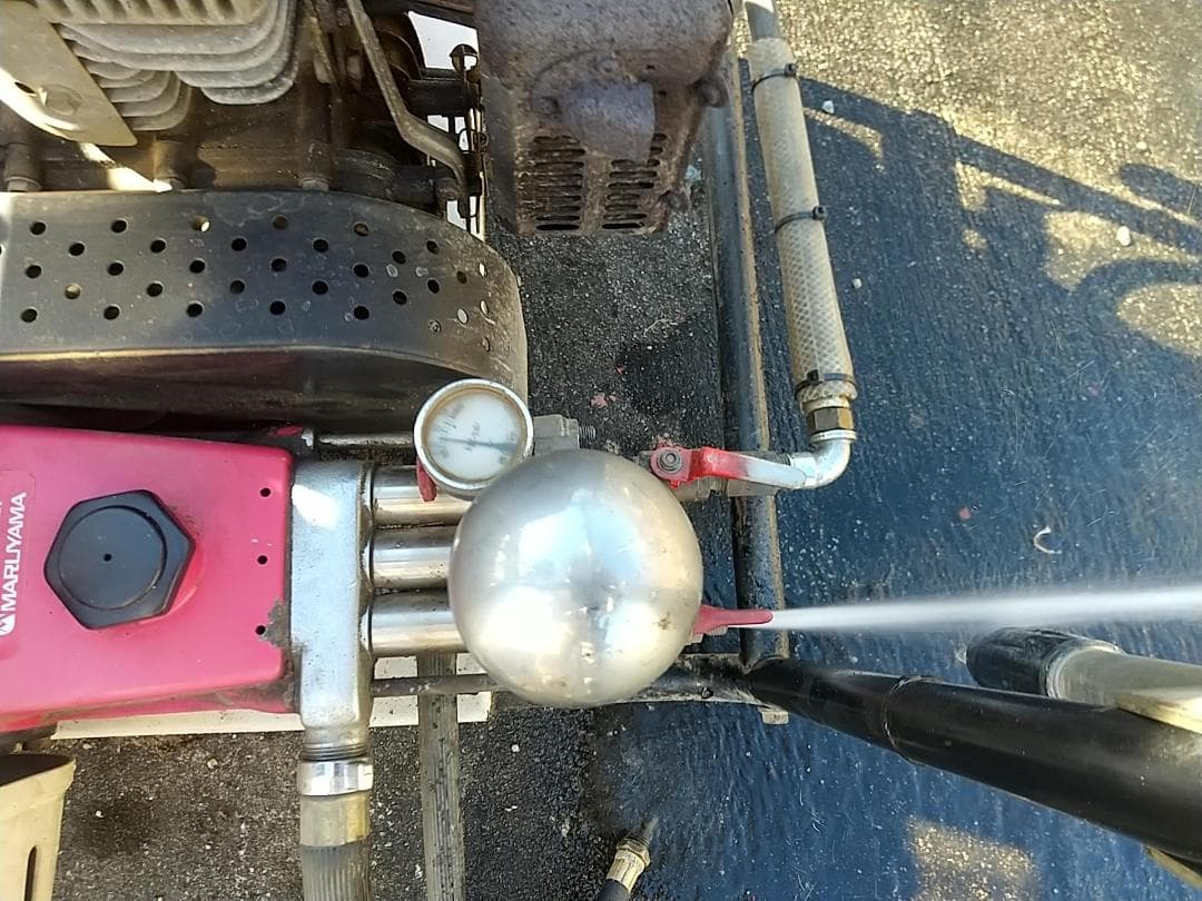 丸山 MS3500 高圧動噴 自動整列巻取り付き 100m 即使用可能