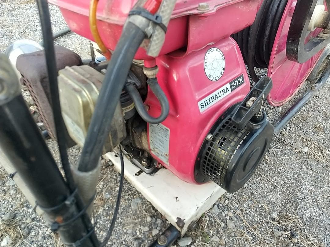 丸山 MS3500 高圧動噴 自動整列巻取り付き 100m 即使用可能