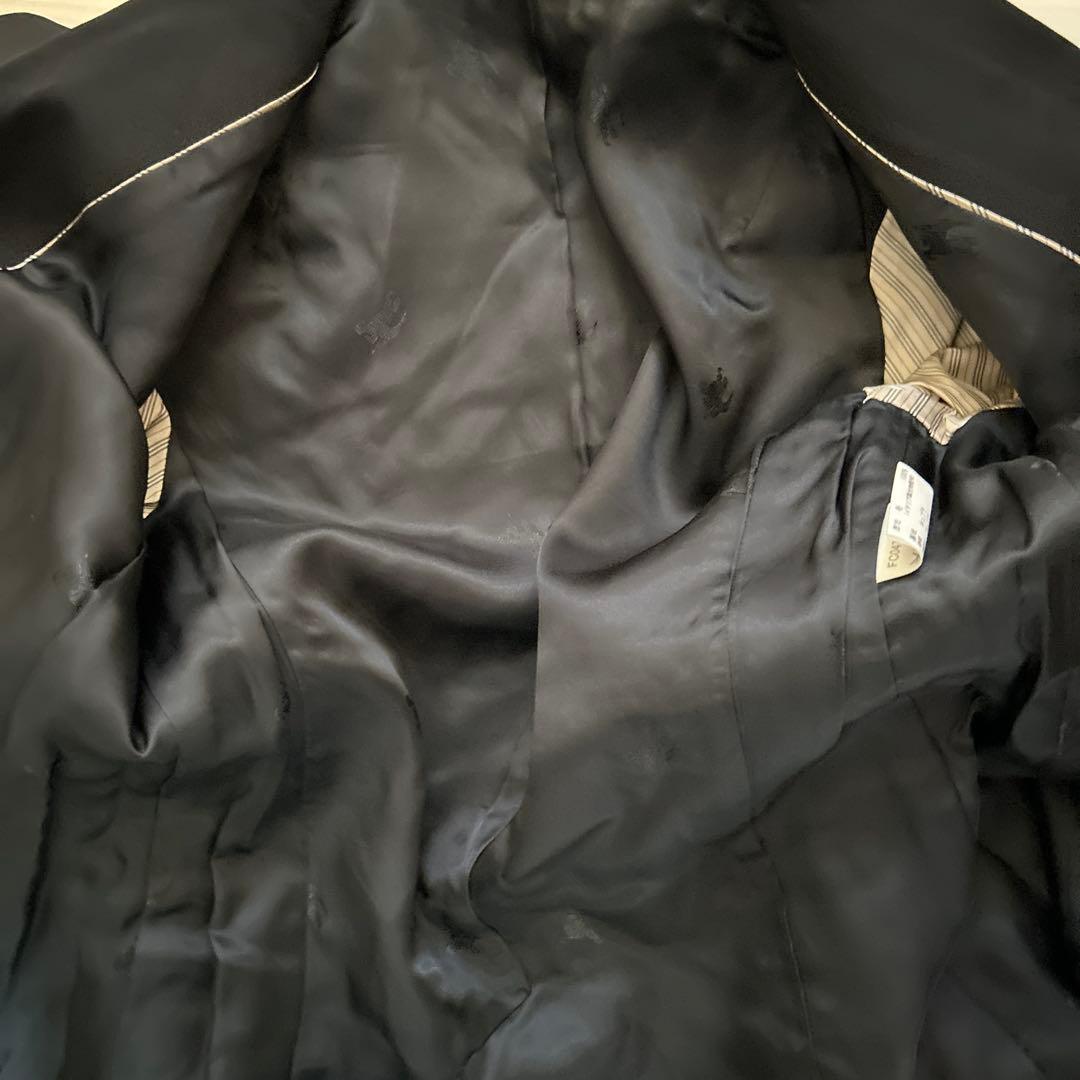 美品　Burberry バーバリーロンドン スカートスーツ　就職　黒　38