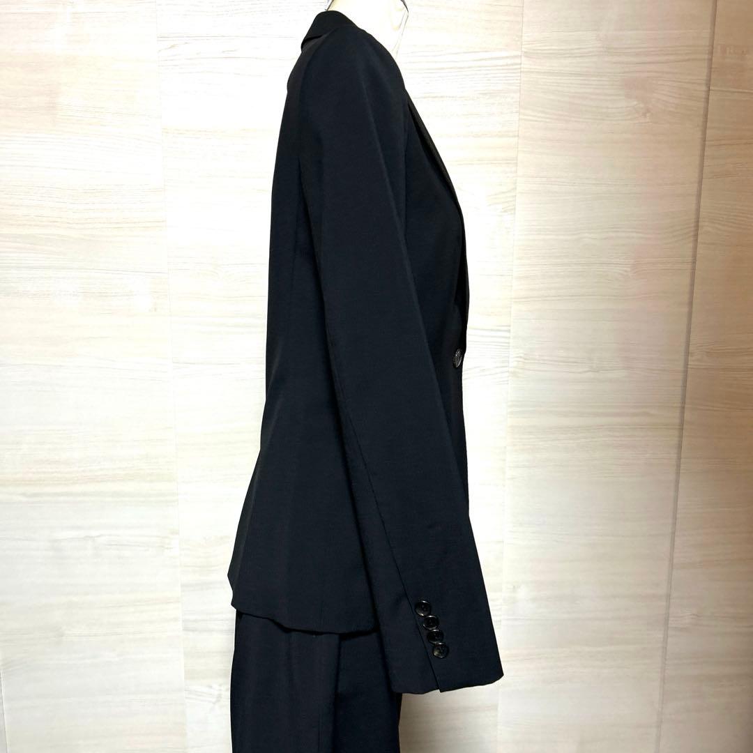 美品　Burberry バーバリーロンドン スカートスーツ　就職　黒　38