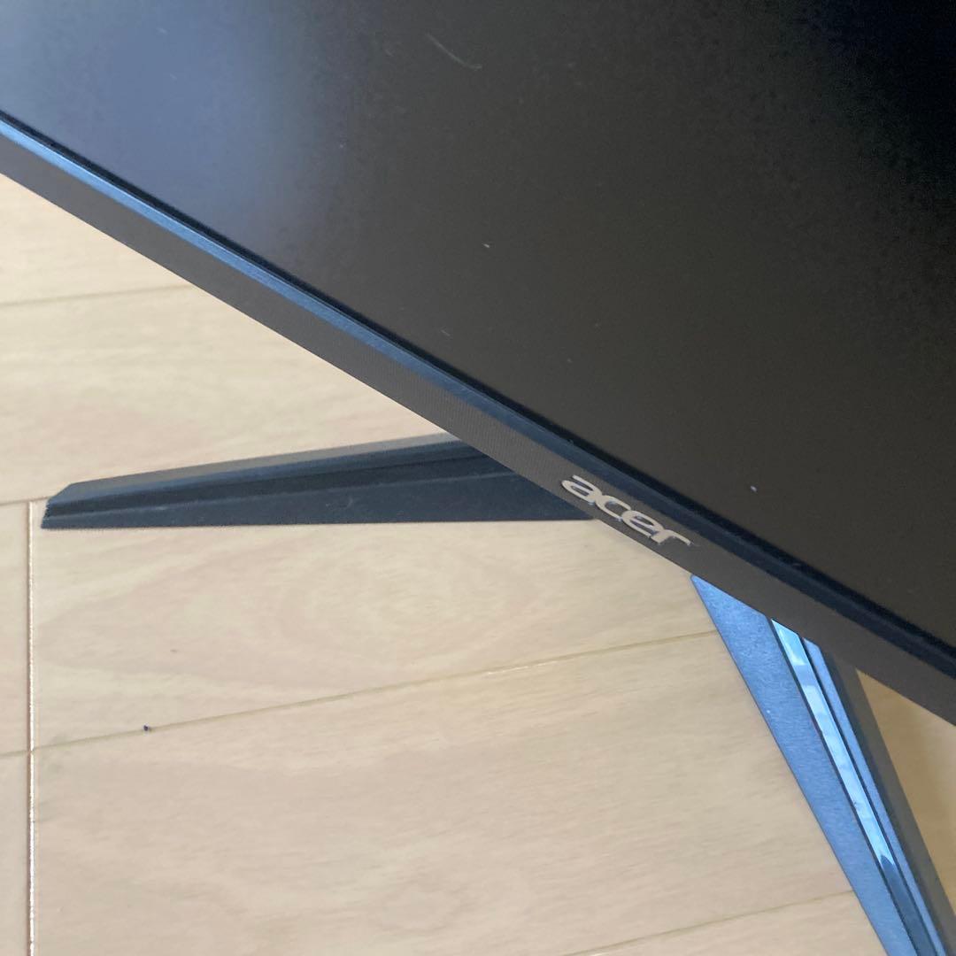 【良品】acer モニター　QG241Y ブラックディスプレイ 本体