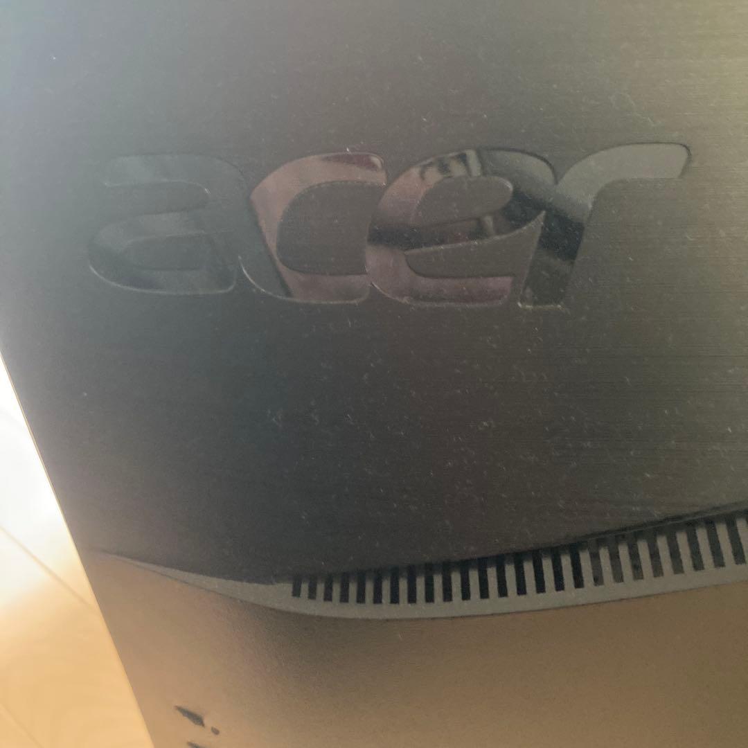 【良品】acer モニター　QG241Y ブラックディスプレイ 本体