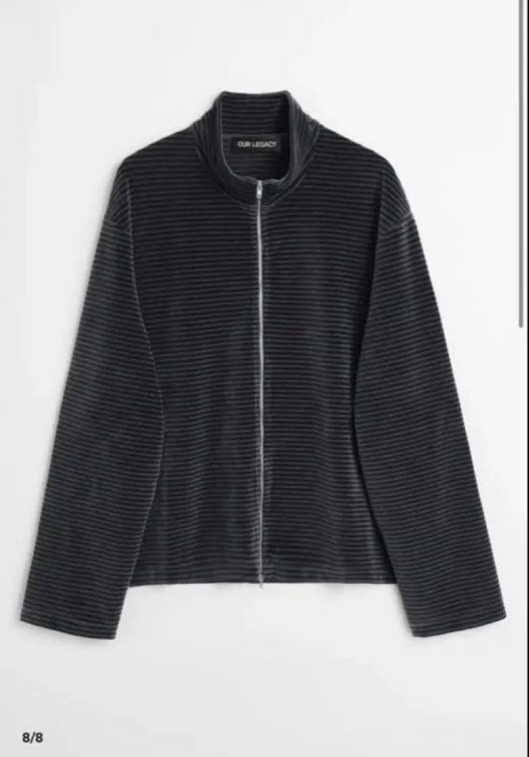 トップス OUR LEGACY SHRUNKEN FULLZIP POLO 44