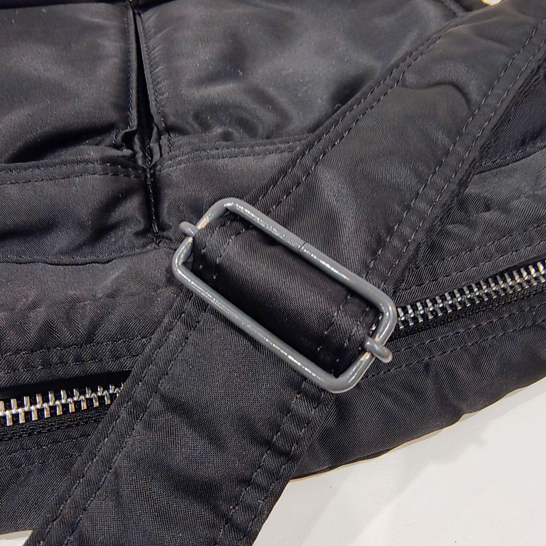 【PORTER／ポータータンカー ショルダーバッグ ブラック 2層式 廃盤モデル