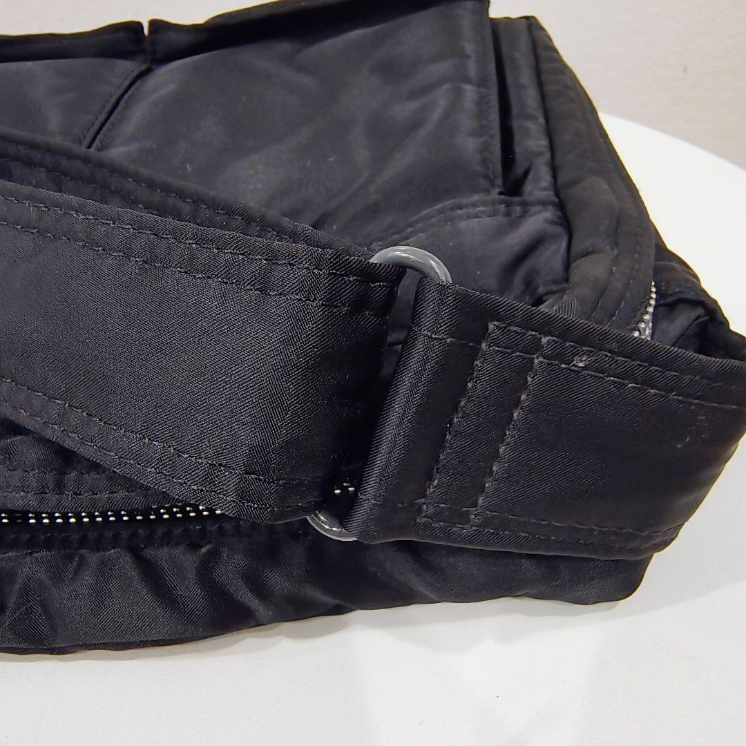 【PORTER／ポータータンカー ショルダーバッグ ブラック 2層式 廃盤モデル