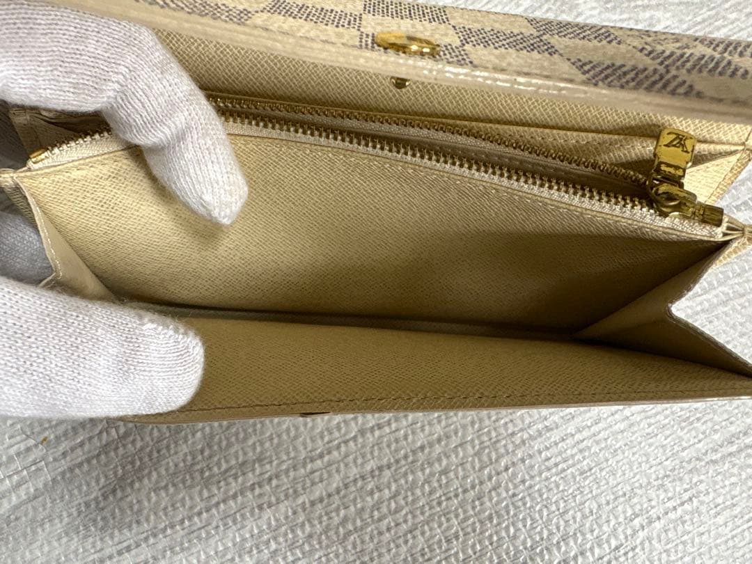 オ*イ様 Louis Vuitton ダミエ・アズール 長財布　ヴィトン