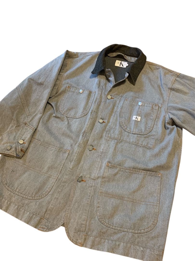 カルバンクライン 81-LJ 91-J カバーオール ジャケット チョアコート