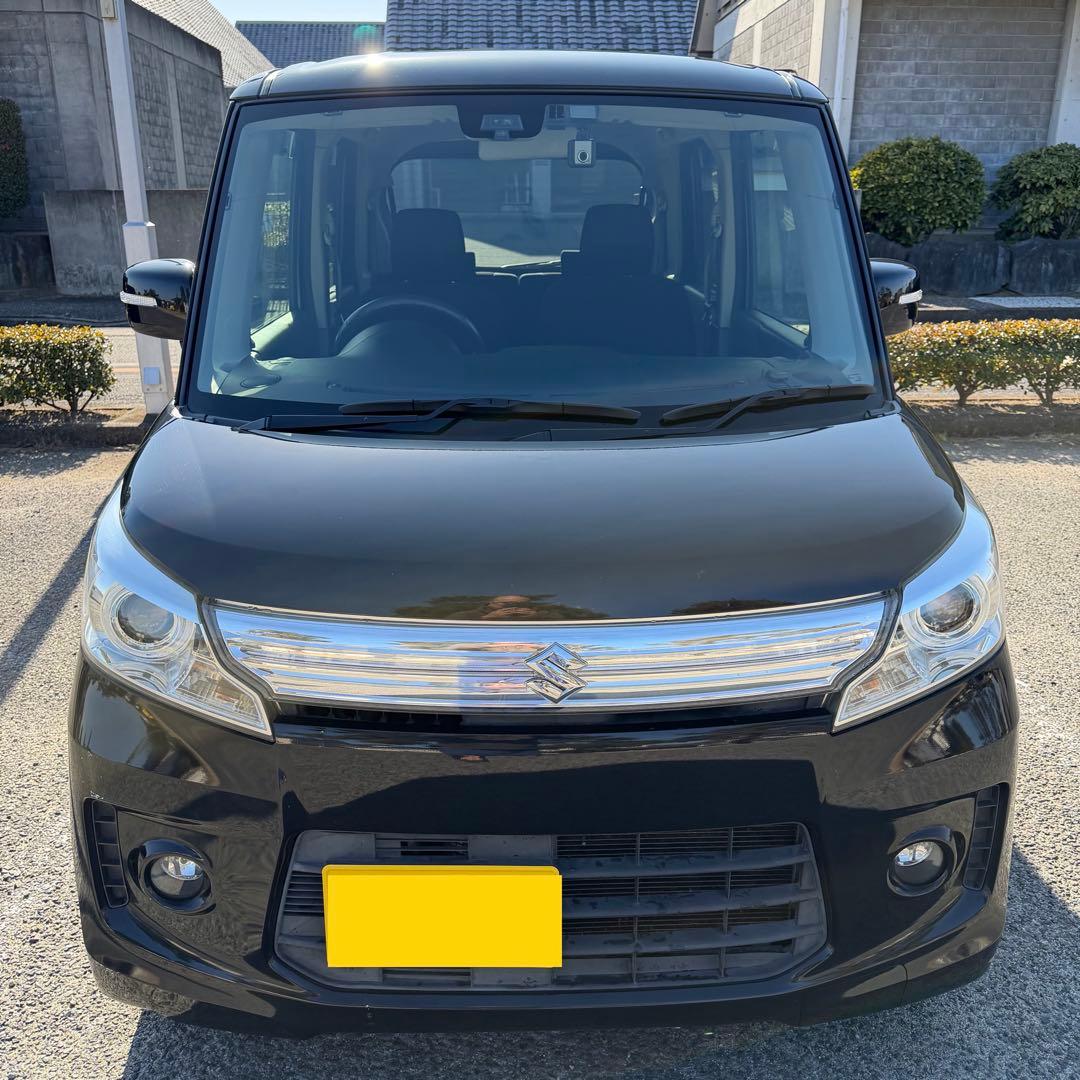 スズキスペーシアカスタム⭐️ターボ4WD⭐️車検2年付き‼️綺麗‼️