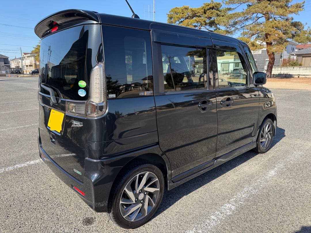 スズキスペーシアカスタム⭐️ターボ4WD⭐️車検2年付き‼️綺麗‼️
