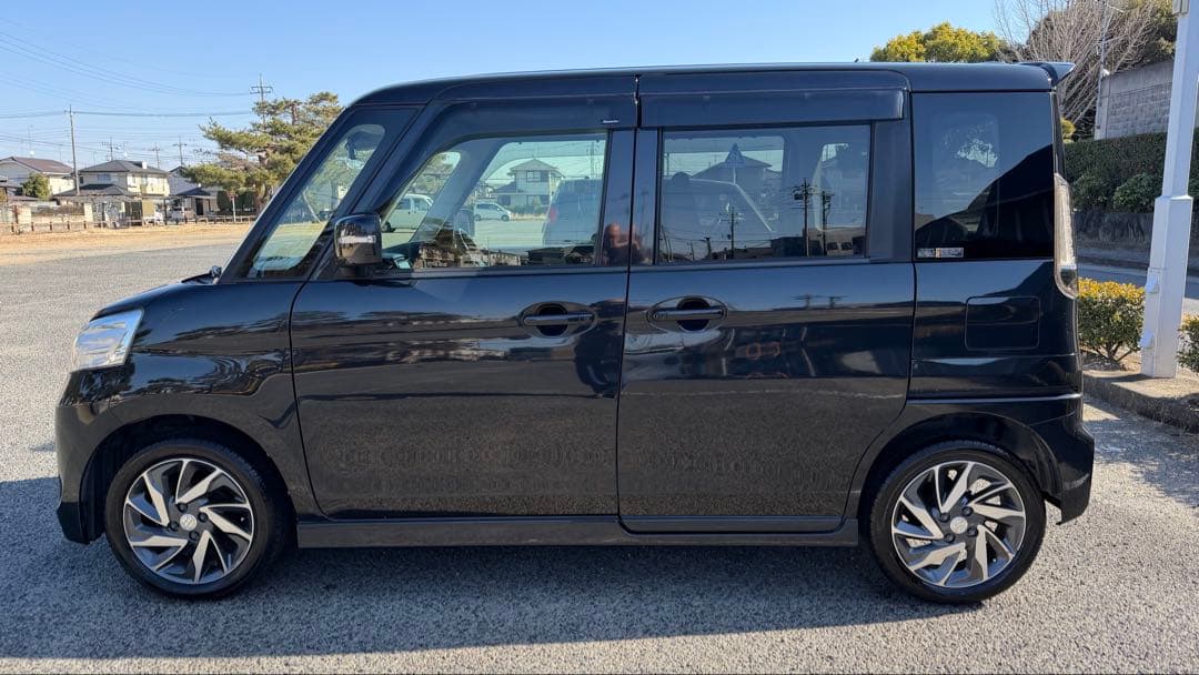 スズキスペーシアカスタム⭐️ターボ4WD⭐️車検2年付き‼️綺麗‼️