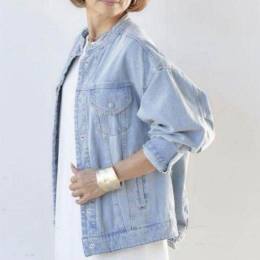 【美品】PLUS OTO.HA プラスオトハ バックコクーン Gジャン デニム