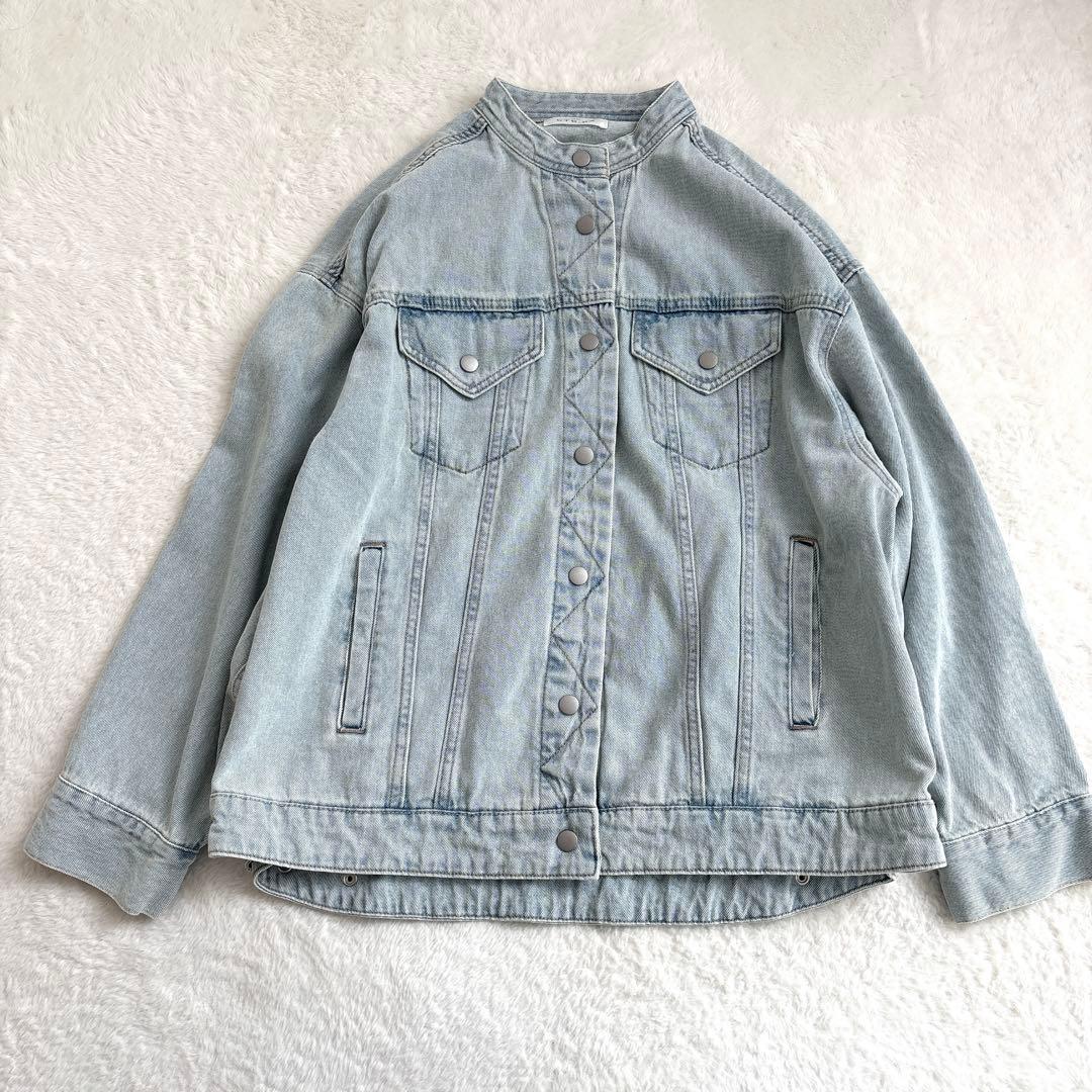 【美品】PLUS OTO.HA プラスオトハ バックコクーン Gジャン デニム