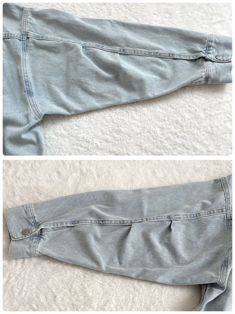 【美品】PLUS OTO.HA プラスオトハ バックコクーン Gジャン デニム