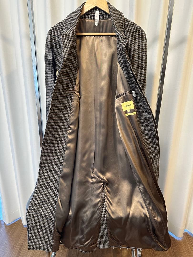 【クリーニング済み】DE BONNE FACTURE ウールコート