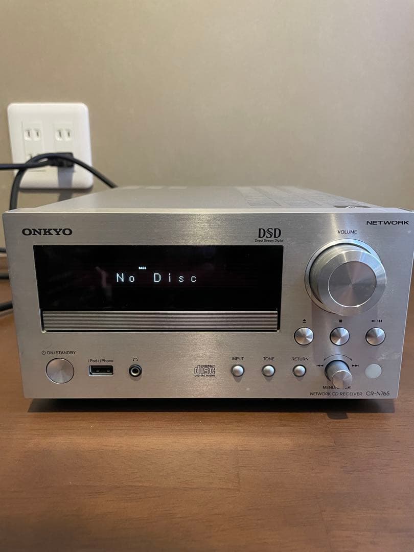 ナツレ　【美品】 ミニコンポ ONKYO CR-N765