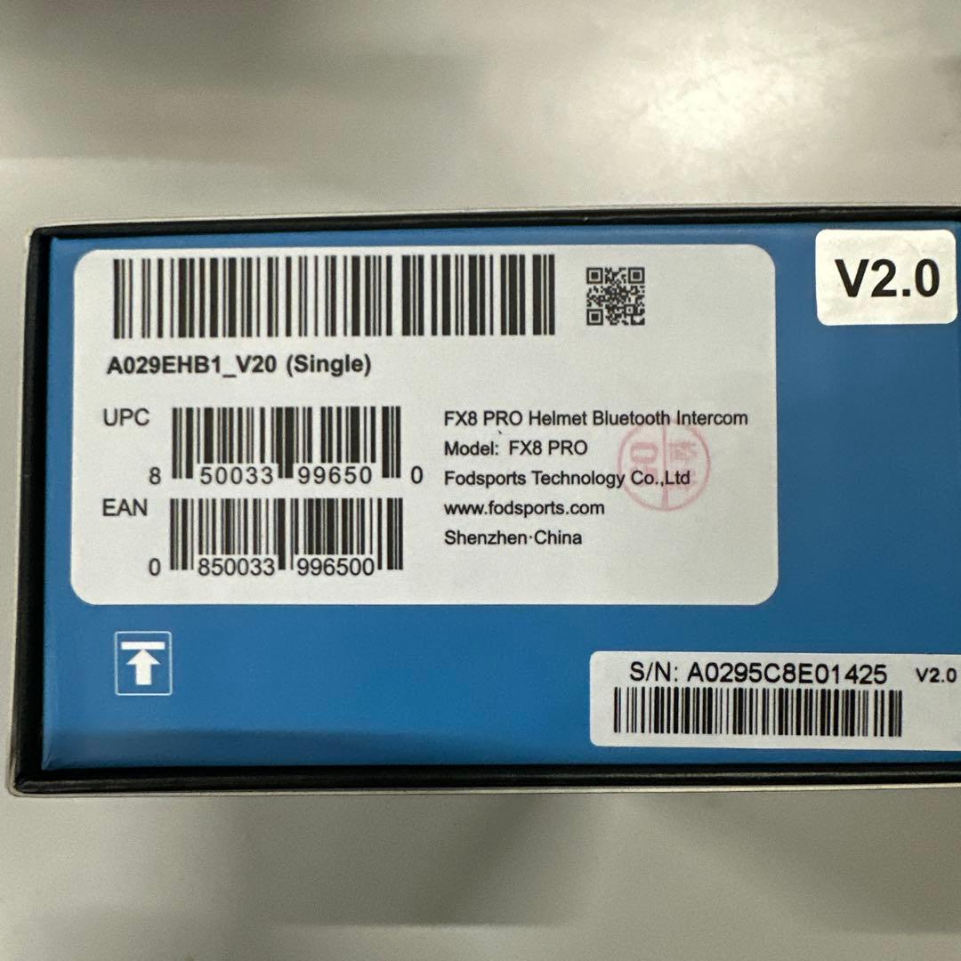 新品　FODSPORTS バイク インカム FX8 PRO