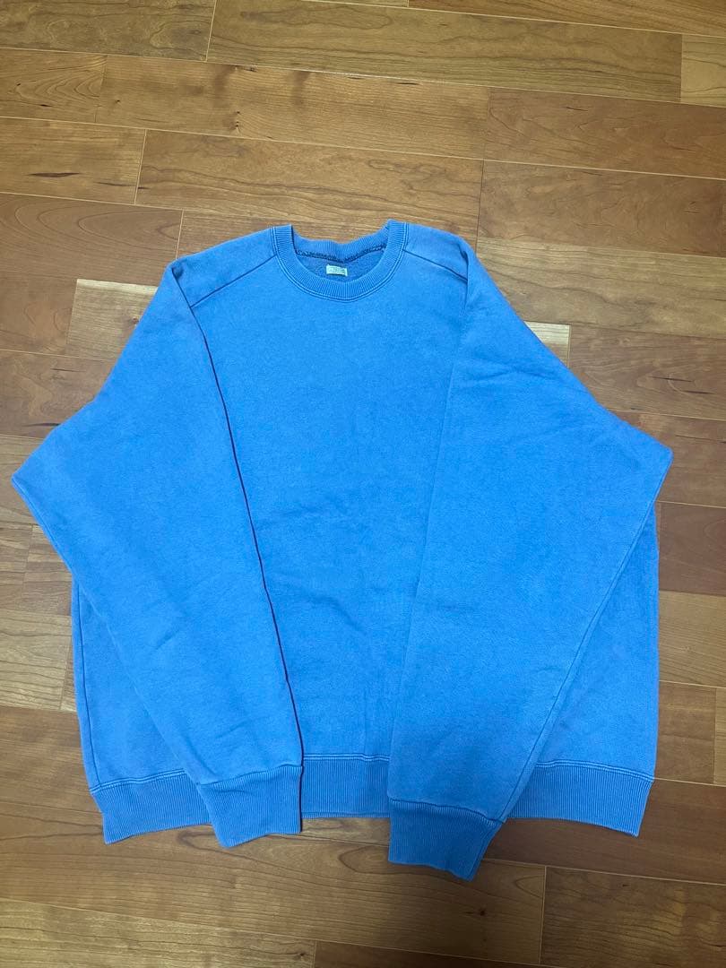 アプレッセ24SS Vintage Sweatshirt TURQUOISE