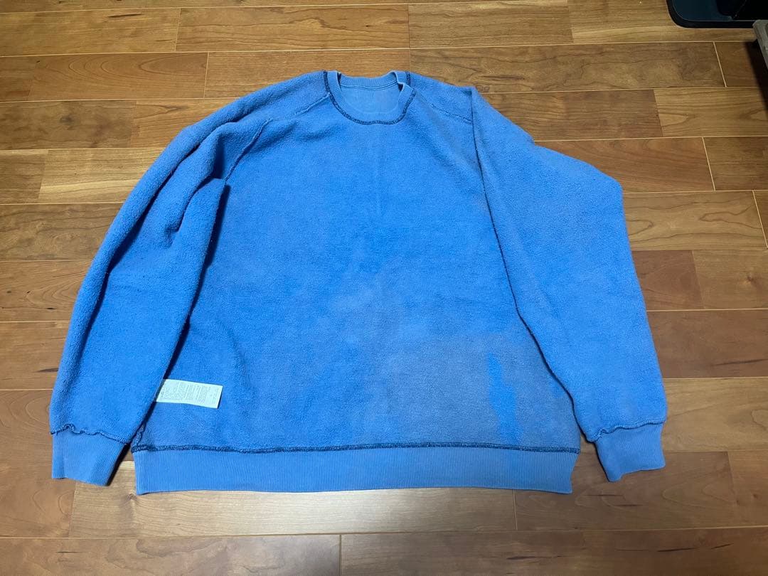 アプレッセ24SS Vintage Sweatshirt TURQUOISE