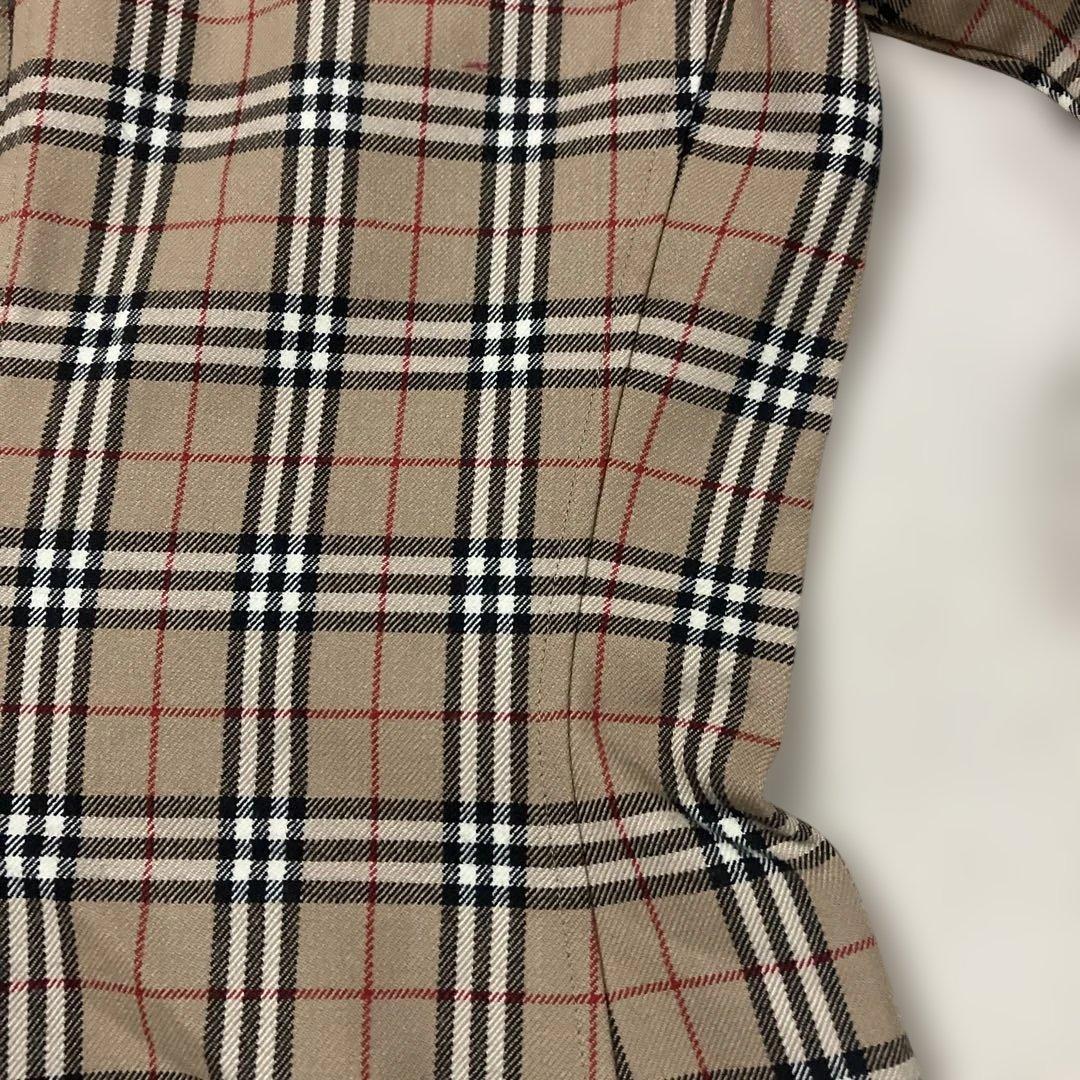 h16)美品バーバリーブルーレーベル　ストレッチワンピース　M〜Lサイズ