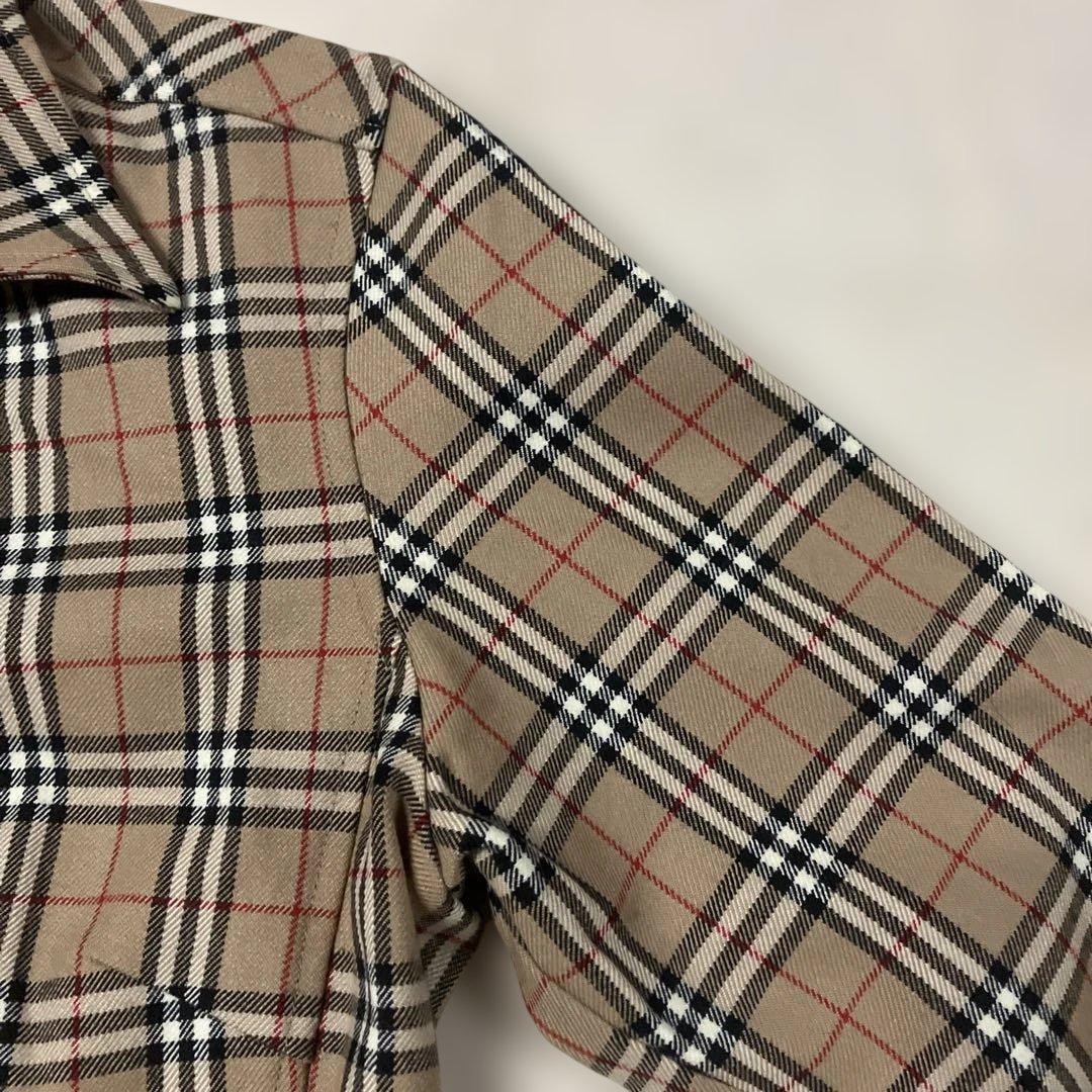 h16)美品バーバリーブルーレーベル　ストレッチワンピース　M〜Lサイズ