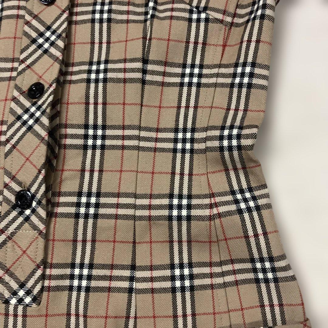 h16)美品バーバリーブルーレーベル　ストレッチワンピース　M〜Lサイズ