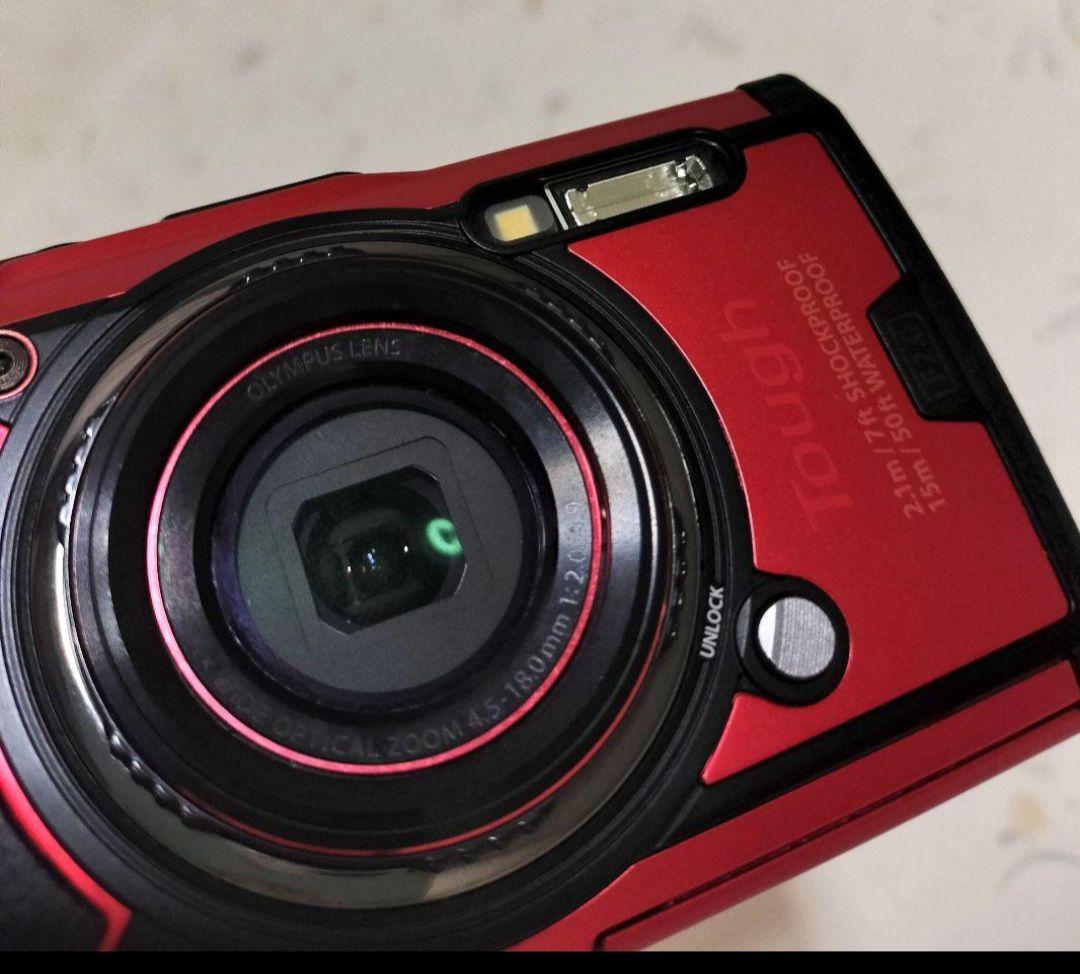 OLYMPUS Tough TG-6 RED カメラ コンパクトデジタルカメラ