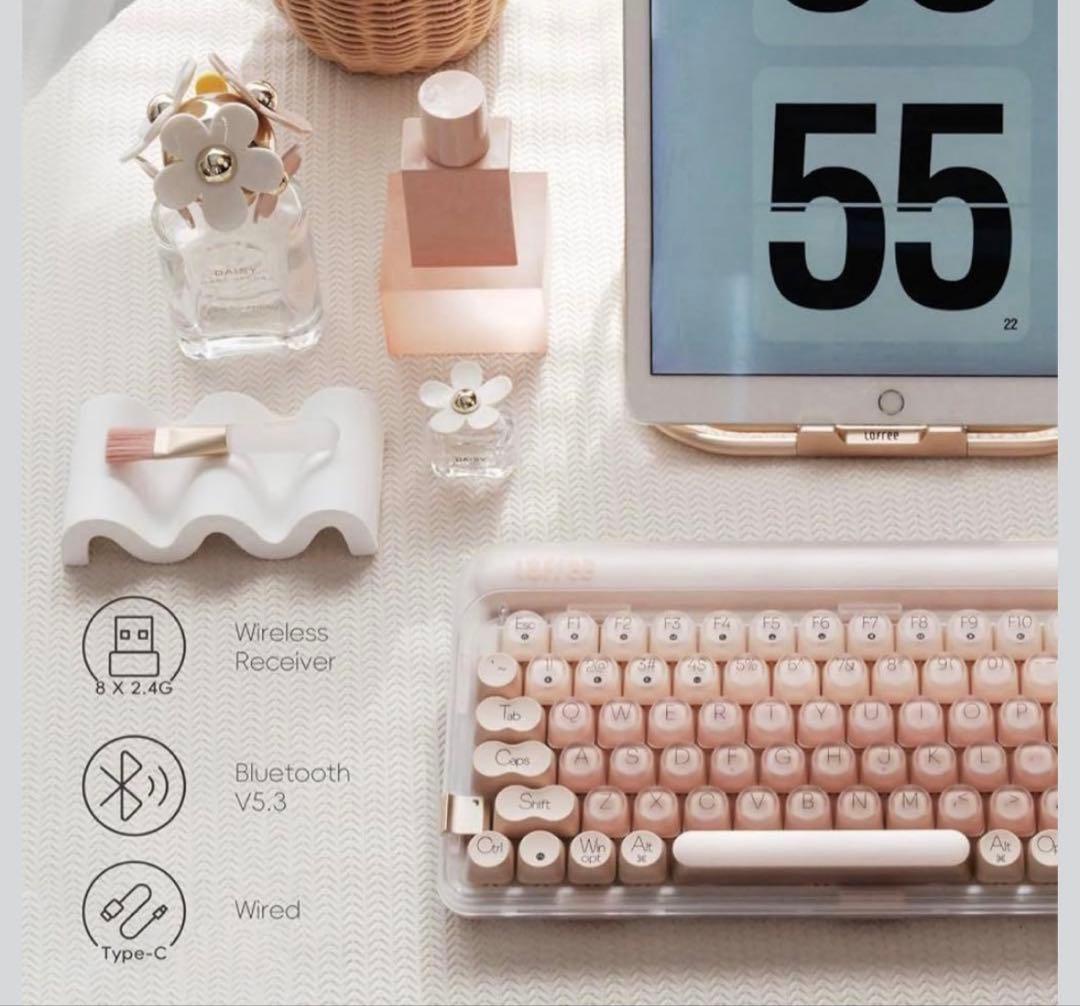 LOFREE DOT Foundation メカニカルキーボード　ピンク 新品