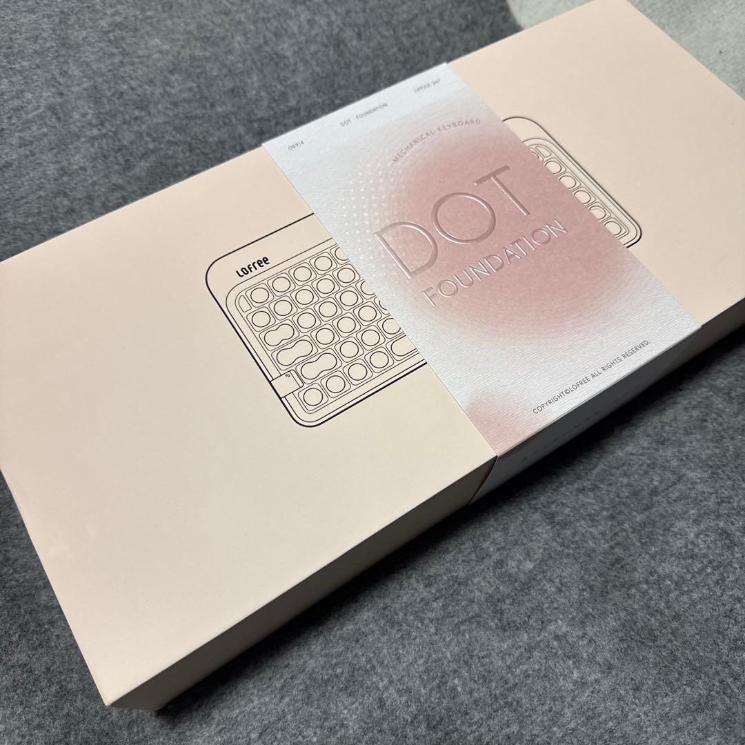 LOFREE DOT Foundation メカニカルキーボード　ピンク 新品