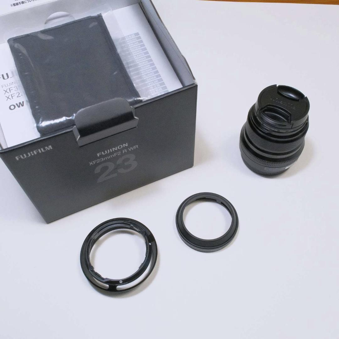 + オマケ　FUJIFILM フジノン XF23mm F2 R WR ブラック