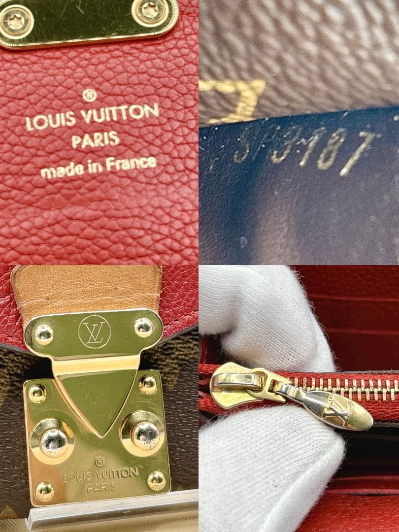 極上美品✨ルイヴィトン ポルトフォイユ パラス コンパクト スリーズ　箱付き