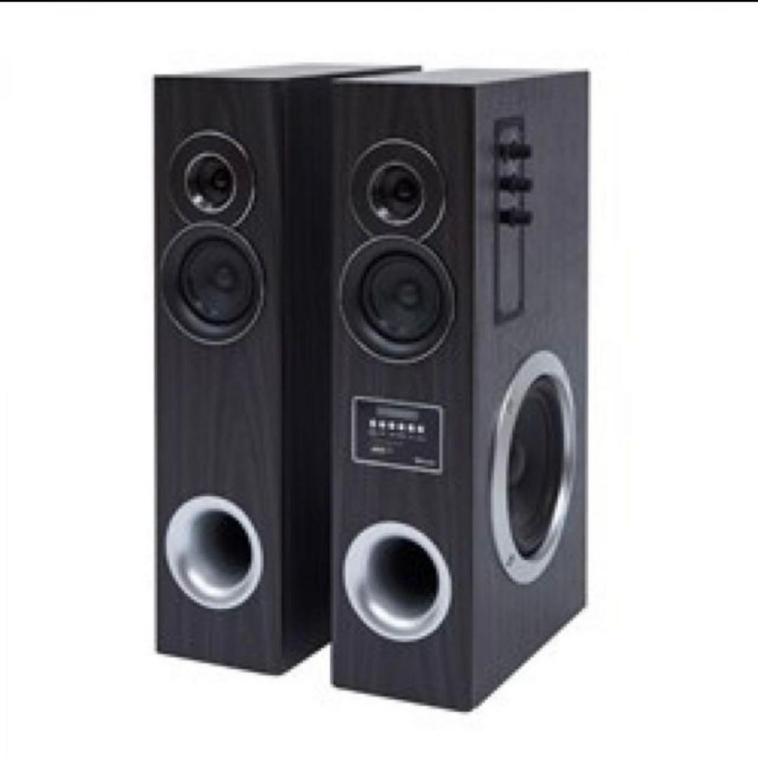 山善トールボーイスピーカー STWS-90 Bluetooth USBメモリ新品