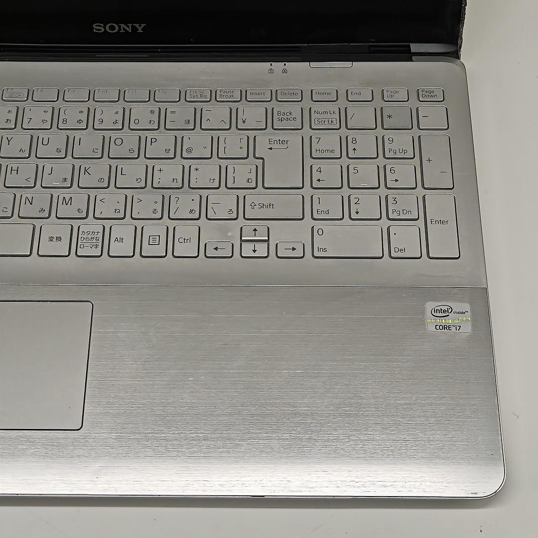 【VAIO】SVF 爆速i7 新品SSD512GB 12GB シルバーノートPC