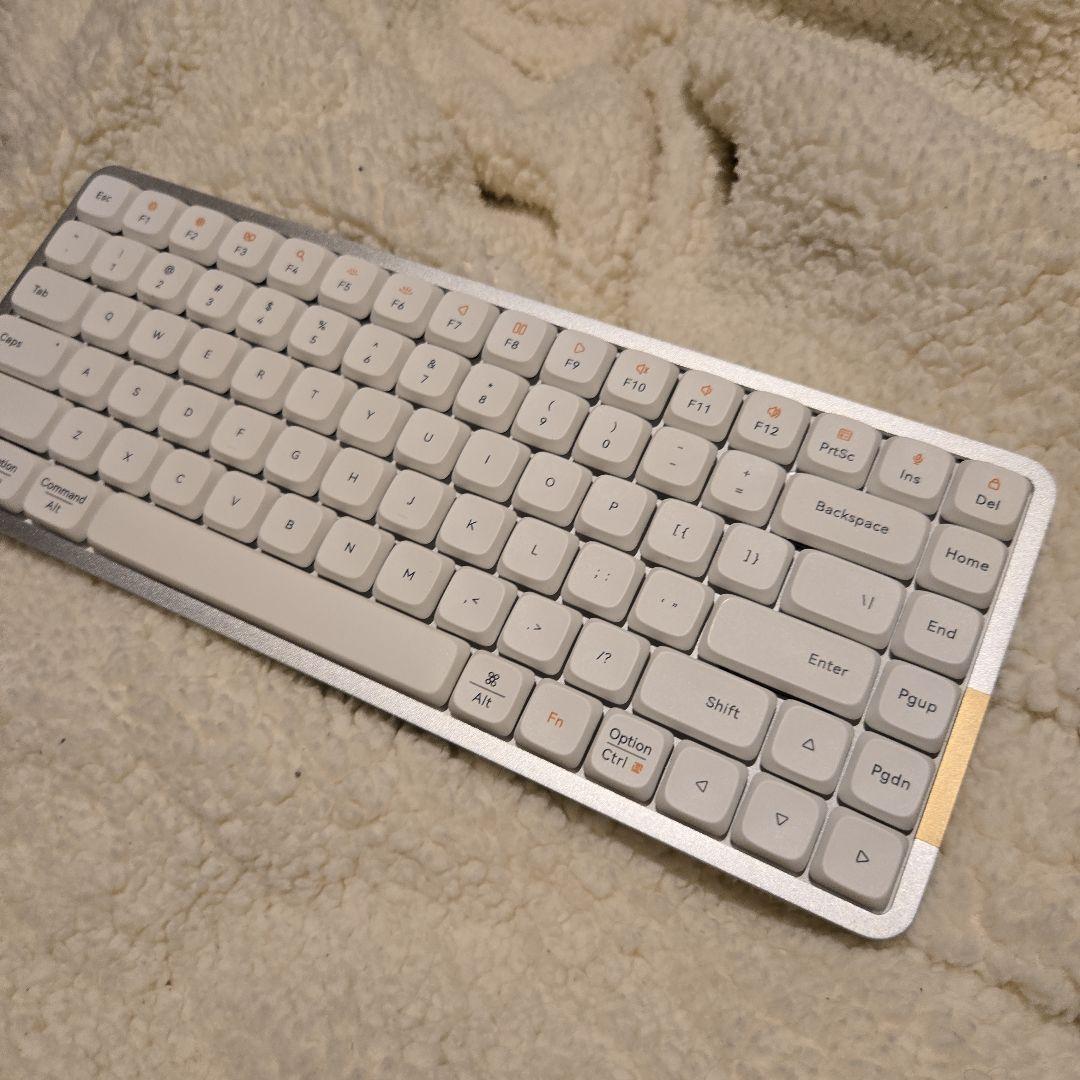 最終値下げLofree FLOW シルバーホワイト GHOST