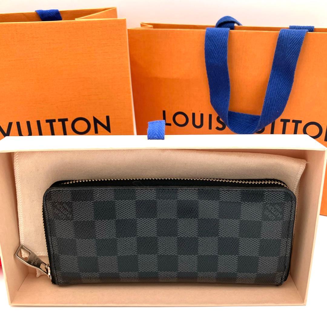 【早い者勝ち】ルイヴィトン ダミエ グラフィット ヴェルティカル 長財布