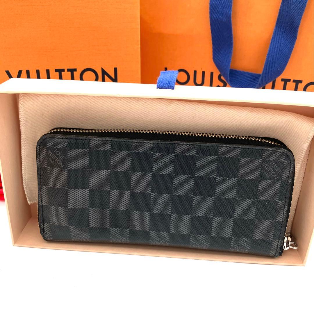【早い者勝ち】ルイヴィトン ダミエ グラフィット ヴェルティカル 長財布